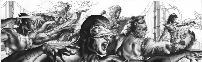 Astonishing X-Men by Simone Bianchi, Comic Art